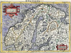 Карта Северной Европы 1607 г.