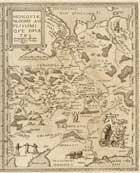 Карта Московии 1593 г.