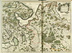 Карта Московии 1723 г. Карта Московии 1723 г.
